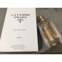 在飛比找蝦皮購物優惠-Prada La Femme L‘Eau 纓粉淑女女性淡香水