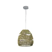Kupang Natural Rattan Pendant
