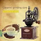Manual Coffee Grinder Vintage Style Wooden Coffee Bean Spice Grinder Roller Mill