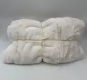Pottery Barn Teen Polar Bear Faux Fur Bean Bag Chair Slipcover Ivory Large #300D