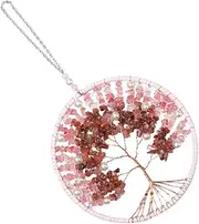 Yardwe Wide Application Life Tree Wind Chime Sturdy Decorative Wind Chime for Garden Yard Patio Courtyard