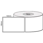 102mm x 150mm Thermal Shipping Labels, Freezer Adhesive, 1,000LPR, 76mm Core Compatible Product
