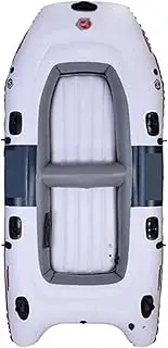 Flexible Inflatable Boat Unisex Water Raft 4-Person Inflatable Kayak Inflatable Boat Set Adventure and Fishing Water Sports