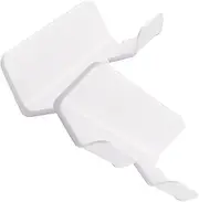Ipetboom 2pcs Wall Mounted Hair Dryer Holder Punch Bathroom Storage Rack for Hair Dryers for Home Bedroom and Salon Use