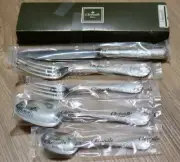 NEW Christofle Flatware Marly Silver Plated Utensil 5 Piece Set Fork Spoon Knife