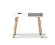 Office Furniture Office Computer Desk Study Table Storage Drawers Student Laptop White