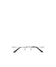 Cartier Rimless Glasses 56 Silver