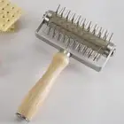 Pizza Dough Docker Roller Stainless Steel Making Accessories Portable Dough