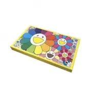 Takashi Murakami Square Plate Pop-up Flower Kaikai Kiki 20.0 x 37.0cm Japan New