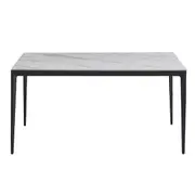 Cruz 150cm Dining Table - White/Grey