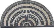 ANKROYU Stainless Steel Marking Protractor, Angle Measuring Tool, Measuring Angle Finder Metal, Woodworking Ruler Made of Stainless Steel, Galvanic Black, Angle Measuring Tool