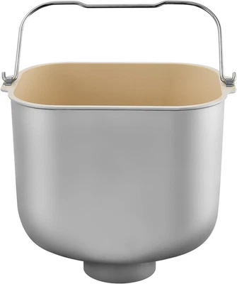 MBF-011 Bread Maker Upgraded Ceramic Bread Pan with Kneading Paddle, 5-Layer Pro