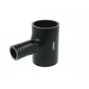 BOOST Products Silicone T-piece Adapter 2-3/8" ID / 1" Branch ID / Black