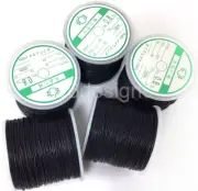 Black Elastic Cord - High Quality Crystal Stretch Thread 0.5-1.0mm, 164-320 ft