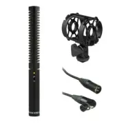 Rode NTG-1 Condenser Shotgun Microphone Kit w/ Shock Mount and Microphone Cable