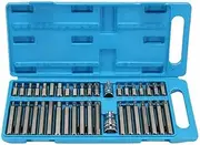 40 Pc Pcs Allen Torx Hex Key Star Spline Bit Set Blow Molded Case 3/8" 1/2" NEW