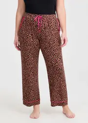 [Taking Shape] Taking Shape Bamboo Animal Pyjama Pant Size 26 in Print - Plus Size Women's Clothing Print