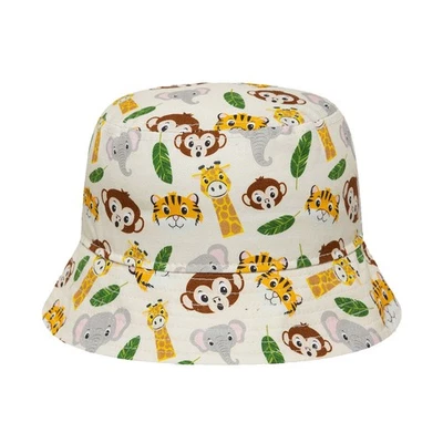 New Era Cap Kid's African Jungle Safari Animals Bucket Hat - Toddler 2-4 Yrs