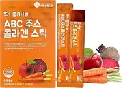 ABC Juice Collagen Jelly Stick 20g * 15 Stick 1,600mg Low Molecular Fish Collagen Anti-Aging [DDAKJOA]