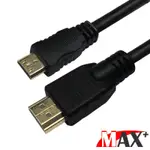 MAX+ MINI HDMI TO HDMI 4K超高畫質影音傳輸線 1.8M