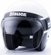 Blauer POD Stripes Jet Helmet, black-white, Size M for Men Black White