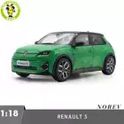 1/18 Renault 5 E-Tech 100% Electric 2024 Norev 185502 Green Diecast Model Car