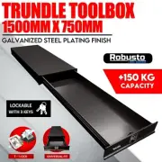 Under Tray Body Tool Box Trundle Drawer 1500 Long UTE Truck ToolBox FS