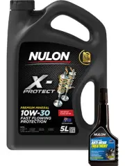 Nulon X-Protect 10W-30 Mineral Engine Oil 5L + Anti-Wear Treatment 300ml