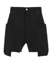 Stefan cargo frayed-hem shorts 30,32 black
