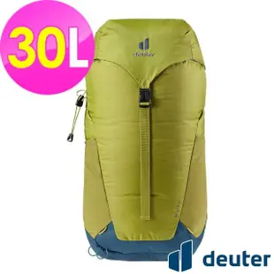 【deuter】AC LITE 30L網架直立式透氣輕量背包(3421021果綠/戶外休閒包/健行包/登山包)