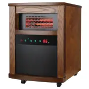 QEH1408 1,500-Watt-Max Infrared Cabinet Heater with Thermostat and Remote
