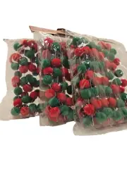 St.Nicholas Square Snowball garland nine feet (three packages)