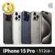 【Apple】S 級福利品 iPhone 15 Pro 512G(6.1吋)藍色鈦金屬