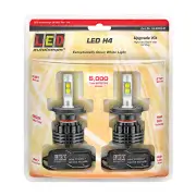 LED Autolamps H4 CANBUS Solution Suit H4/5000LM - 12V 290mm Cable Pair