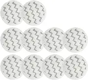 Electric Steam Mop Rags Cloth Steam Vacuum Cleaner Spare Parts Replacement Accessories ，Compatible for Shark S7000/S7001/T2/T21/U6002，(10pcs(4))