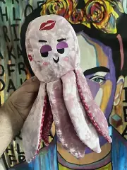 Bark Box Kiss & Tell Ollie Dog Toy Valentine’s Day Octopus Spring M/L Barkbox