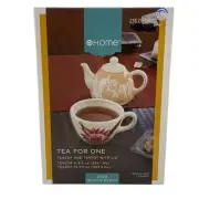 Teacup for One Set Teapot w/ Lid Floral NEW Target Home Durastone GIFT