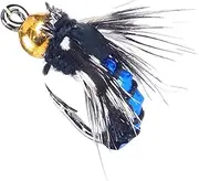 Catfish Hooks | Simulation Fly Lures with Hook,Fish Equipment for Stream Floating Wet Dry Tenkara River Jigging Shallow Lake Trolling Casting Creek