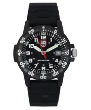 Luminox Leatherback Sea Turtle Silicone Strap Black Dial Quartz XS.0301.L 100M Men's Watch