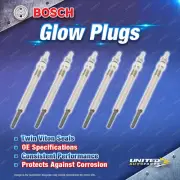 6 x Bosch Glow Plugs for Peugeot 407 SV HDi 2.7L DT17TED4 V6 24V 06-11 (for: Peugeot)