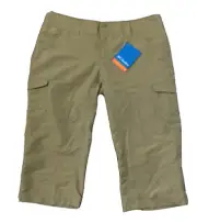 COLUMBIA Omni Shade UPF 30 Bit-o-Backside Knee Pants Size 4 New