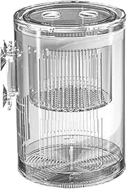 Breeder Box for Fish Tank | Fish Isolation Box for Aquarium | Suction Cup Hatchery Incubator for Killifish Guppy Betta Shrimp Isolation Observation
