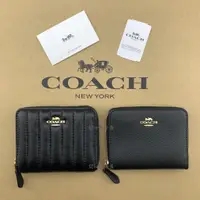 在飛比找蝦皮購物優惠-現貨100%真品Coach零錢夾 女生零錢夾 女用零錢包 小