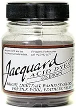 Jacquard Jac Acid Dye 1/2 Oz Brown Fabric Dye