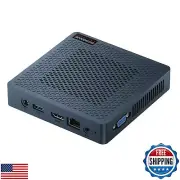 BOSGAME Fanless Mini PC Widnwos 10 Intel N4020(up to 2.6GHz), 4GB LPDDR4 RAM/