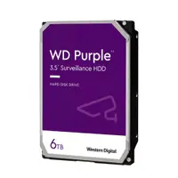 在飛比找蝦皮商城優惠-WD 威騰 紫標 3.5吋 內接硬碟 6TB 256M 54