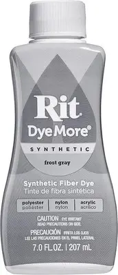 Rit Dye UR810.FRGR Fabric Liquid Dye Synthetic Dyemore, Frost Grey, 7-Ounce