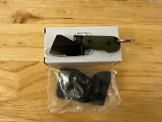 Berg Blades Bottle Butcher Fixed Blade Bottle Opener (Black DLC, OD Green G10)