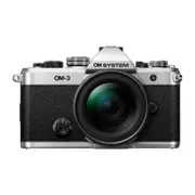 OM System OM-3 12-45mm Lens Kit - Silver
