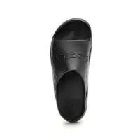 在飛比找momo購物網優惠-【REEBOK】CLEAN SLIDE 男鞋 女鞋 黑色 運